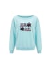 myMo Women Sweatshirt in Aqua