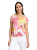 Betty Barclay Printshirt mit Gummizug in Rosé/Yellow