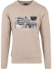 Mister Tee Pullover "Pray 2.0 Crewneck" in Beige