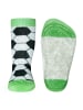ewers 2er-Set Stoppersocken 2er Pack Fußball in grasgrün/ hell silber mel.