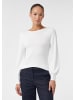 comma Strickpullover in 0120_weiß