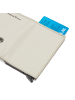 The Chesterfield Brand Sabana Geldbörse RFID Schutz Leder 7.5 cm in off white