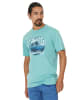 Cruz T-Shirt Beachlife in 2189 Cameo Blue