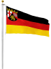 normani Fahne Bundesländerflagge 90 cm x 150 cm in Rheinland-Pfalz