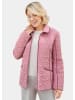 GOLDNER Kurzgröße:  Leicht wattierte Steppjacke in altrosé / rosenholz