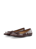 Bianco Ballerinas in BurgundyPatent