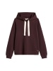 Marc O'Polo DfC Hoodie relaxed in Black Cherry