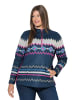 LAURASØN Sweatshirt in navyblau