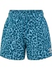 Hummel Kinder Short "Hmlflowy Aop Shorts" in Blau
