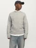 Jack & Jones Strickpullover in Light Grey Melange