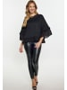 faina Sweatshirt in Schwarz