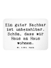 Mr. & Mrs. Panda Magnet Spruch Guter Nachbar mit Spruch in Weiß