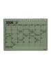 Marks Europe Kalender - MARK'S 2026 Tischkalender, S, Khaki
