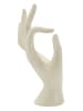 Mauro Ferretti Statuette aus cremefarbenem Kunstharz, 14 x 10 x 24 cm
