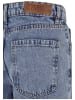 Urban Classics Urban Classics Ladies Distressed 90's Wide Leg Denim Pants in vintage lightblue washed