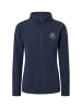 CASH-MERE.CH Retro-Fleece-Jacke aus recyceltem Polyester in Navy Blau