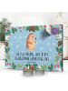 Mr. & Mrs. Panda Kerzen-Adventskalender Igel Kuchenstück mit Spruch in Eisblau