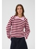 InWear Langarm MADIEIW Relaxed fit in PINK/ZINFANDEL STRIPE