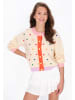 myMo Cardigan in offwhite multicolor