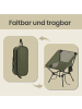 SONGMICS Campingstuhl Sandy in Grün - (B)56 x (H)69 x (T)48 cm