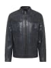 Bruno Banani Lederjacke MADDOX in Anthrazit / Melange
