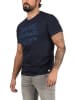 BLEND Rundhalsshirt in blau