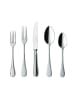 Villeroy & Boch Besteck-Set, 5-teilig Kreuzband Septfontaines in silber/platin