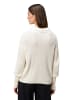 Zero  Strickpullover mit Pailletten in CreamWhite