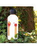 Mr. & Mrs. Panda Kindertrinkflasche Streichhölzer ohne Spruch in Weiß