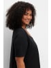sheego T-Shirt in schwarz