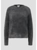 s.Oliver Strickpullover langarm in Grau-silber