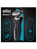 Braun Elektrischer Rasierer für Männer "Series 7 70-N1200s" in Schwarz
