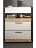 Inn.Furn Waschbeckenunterschrank Sand Kaschmir, Eiche, Badezimmer Unterschrank 60 cm