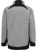 Hummel Hummel Zip Sweatshirt Hmllead Fußball Kinder Leichte Design Schnelltrocknend in GREY MELANGE