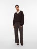 Vero Moda Strickpullover in Chocolate Torte