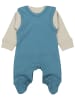TupTam Baby Strampler Set mit Spruch in blau