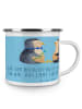 Mr. & Mrs. Panda Kaffeetasse Hochzeitsreise Ewige Liebe mit Spruch in Sky Blue