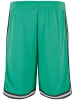 Urban Classics Mesh-Shorts in ferngreen/black/white