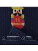 von Jungfeld Tennissocken Set mit Weihnachtsmotiven in Dark Navy & Nutcracker