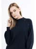 DreiMaster Klassik Strickpullover Turtleneck in Marine