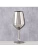 Boltze Weinglas Adora metallic in silber