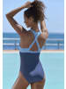 LASCANA ACTIVE Badeanzug in rauchblau
