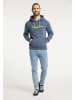 Schmuddelwedda Herren Hoodie - Warnem?Nde in Marine Melange