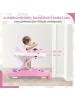 COSTWAY 6 in 1 Lauflernhilfe in Rosa