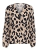Kaffe Bluse langarm KAmaira Regular fit in Large Animal Print