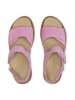VITAFORM Veloursleder Sandaletten in bubblegum