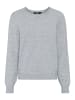 Olsen Strickpullover in hellgrau - 0001