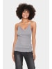 SAINT TROPEZ Jerseytop MayaSZ Classic fit in Mist Grey Melange