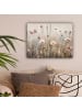 OnlyWow Leinwand Bilder Blumenfeld