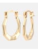 Vanlere Creolen aus 375 Gelbgold